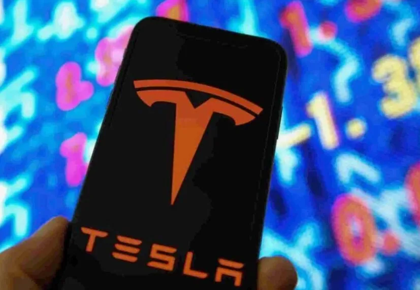 tsla on phone